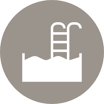 Take a dip in the resort-style pool
